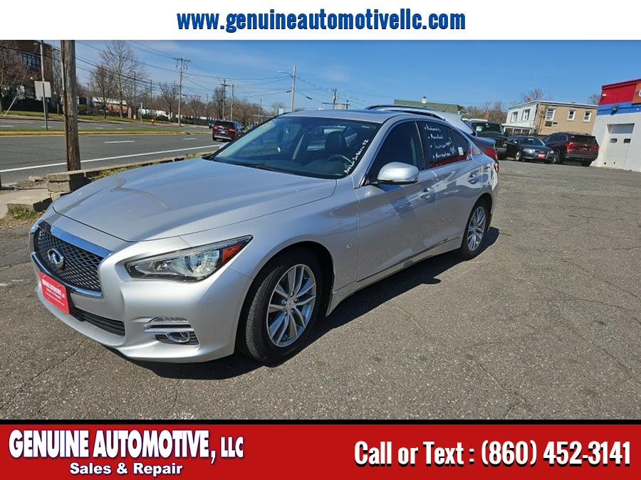 2017 INFINITI Q50 3.0t Premium AWD, available for sale in East Hartford, Connecticut | Genuine Automotive LLC. East Hartford, Connecticut