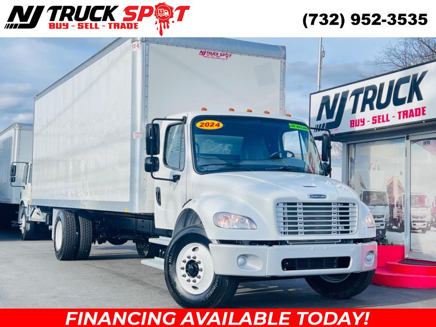 2024 Freightliner M2 26FT DRY BOX + LIFT GATE + CUMMINS + NO CDL, available for sale in South Amboy, New Jersey | NJ Truck Spot. South Amboy, New Jersey