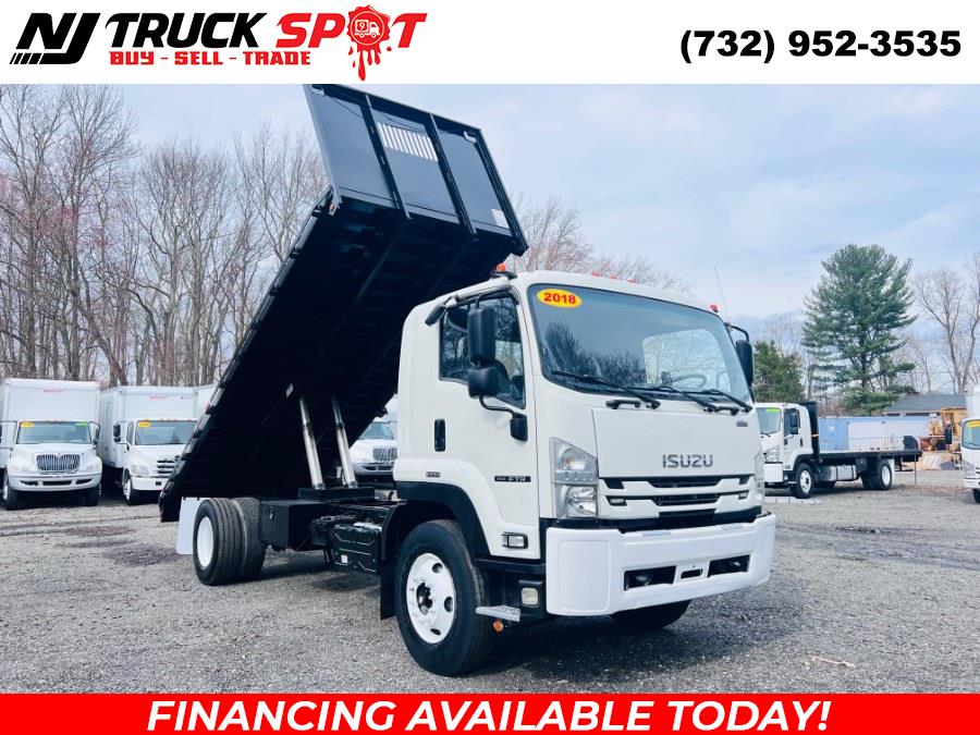 2018 ISUZU FTR 22 FEET FLAT BED DUMP + 25,995LB GVW + NO CDL, available for sale in South Amboy, New Jersey | NJ Truck Spot. South Amboy, New Jersey