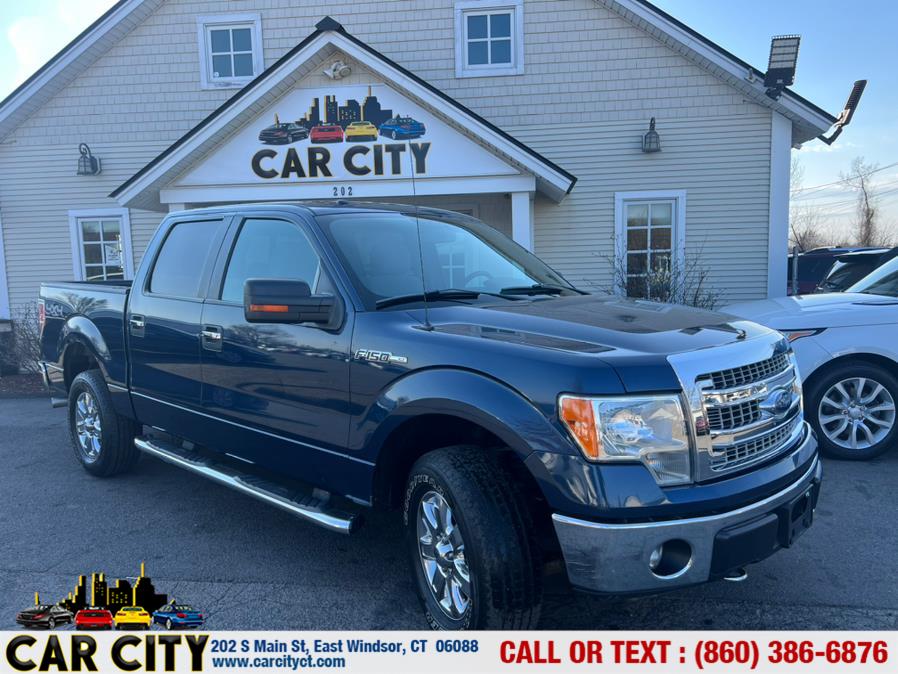 2013 Ford F-150 4WD SuperCrew 145" XLT, available for sale in East Windsor, Connecticut | Car City LLC. East Windsor, Connecticut