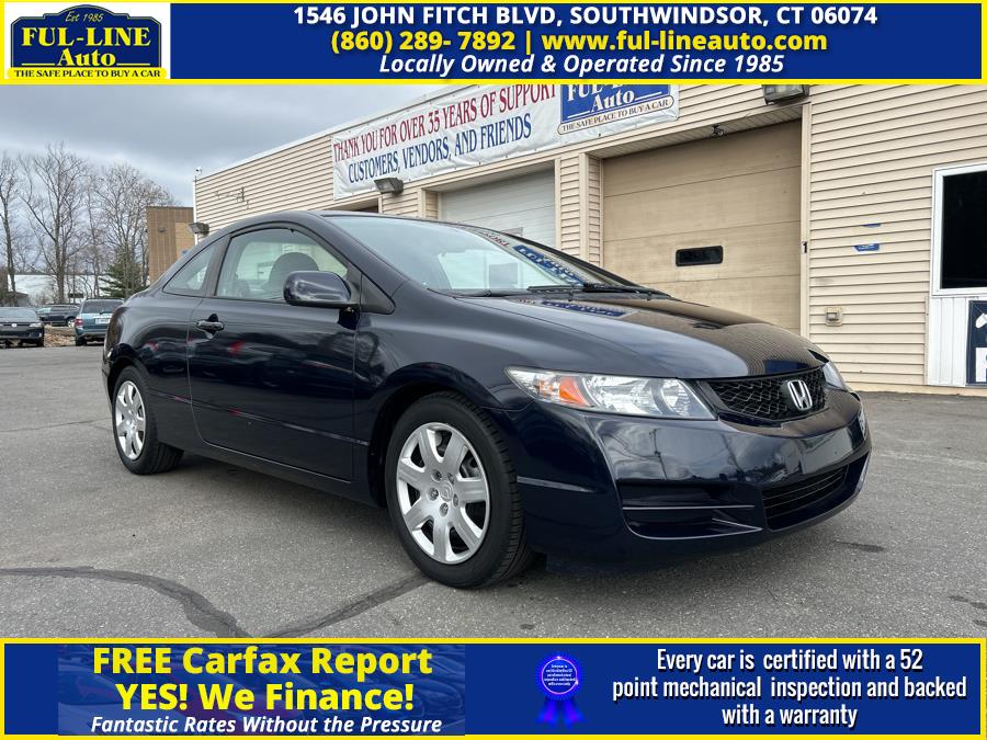 2010 Honda Civic Cpe 2dr Auto LX, available for sale in South Windsor , Connecticut | Ful-line Auto LLC. South Windsor , Connecticut