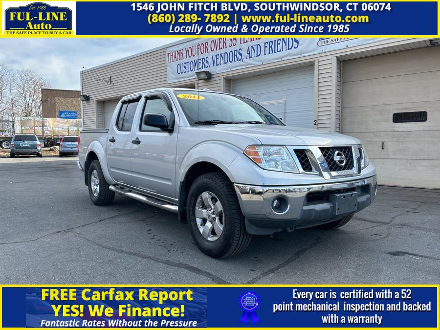 2011 Nissan Frontier 4WD Crew Cab SWB Auto SV, available for sale in South Windsor , Connecticut | Ful-line Auto LLC. South Windsor , Connecticut