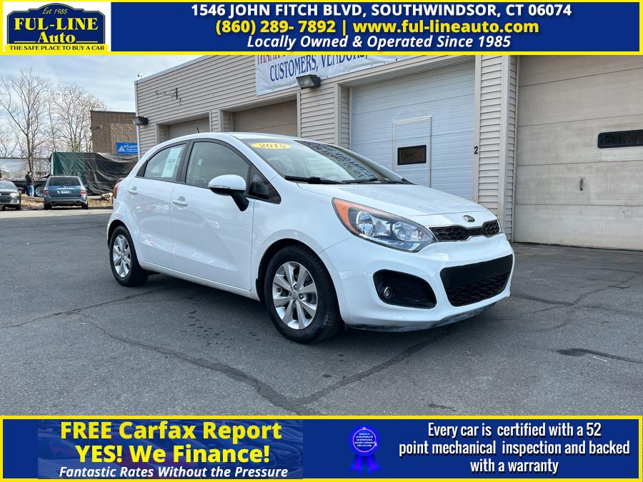 2015 Kia Rio 5dr HB Auto EX, available for sale in South Windsor , Connecticut | Ful-line Auto LLC. South Windsor , Connecticut