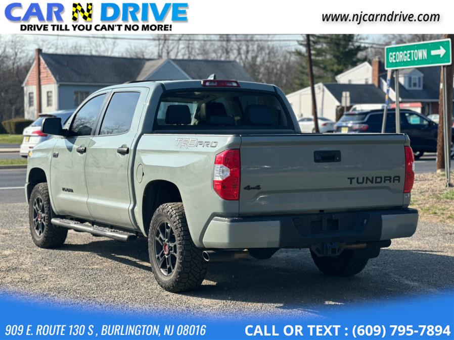 2021 Toyota Tundra TRD Pro CrewMax 5.5'' Bed 5.7L (Natl), available for sale in Burlington, New Jersey | Car N Drive. Burlington, New Jersey 2021 Toyota Tundra TRD Pro CrewMax 5.5'' Bed 5.7L (Natl), available for sale in Burlington, New Jersey | Car N Drive. Burlington, New Jersey