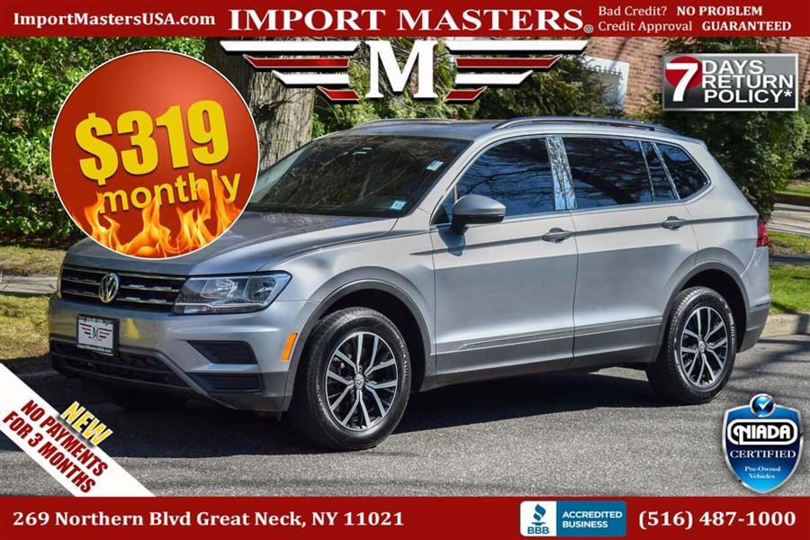 Used Volkswagen Tiguan 2.0T SEL 4MOTION 2021 | Camy Cars. Great Neck, New York