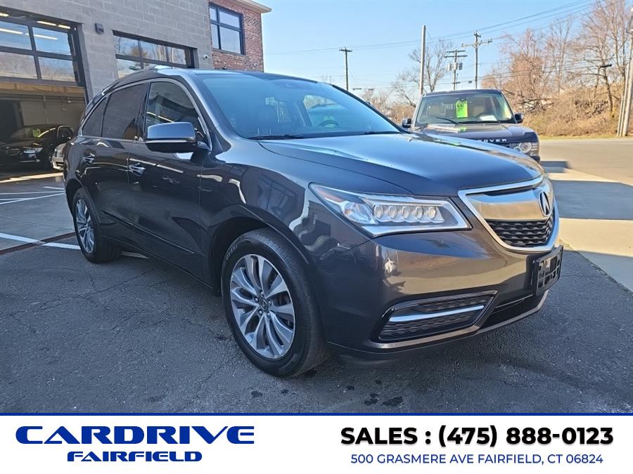 2016 Acura MDX SH-AWD 4dr w/Tech/AcuraWatch Plus, available for sale in New Haven, Connecticut | Performance Auto Sales LLC. New Haven, Connecticut