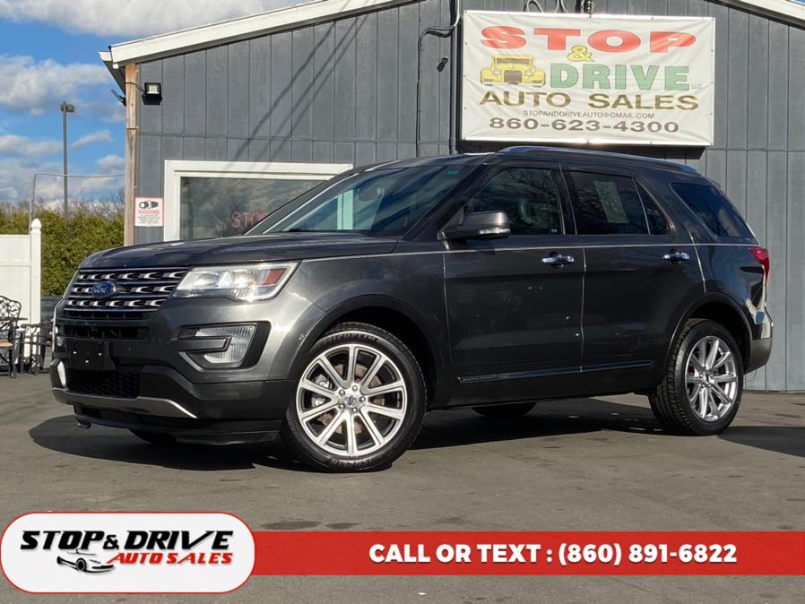 2016 Ford Explorer 4WD 4dr Limited, available for sale in East Windsor, Connecticut | Stop & Drive Auto Sales. East Windsor, Connecticut