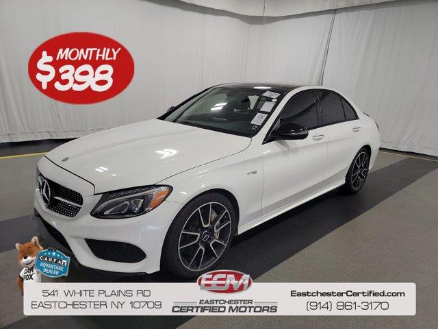2018 Mercedes-benz C-class AMG C 43, available for sale in Eastchester, New York | Eastchester Certified Motors. Eastchester, New York