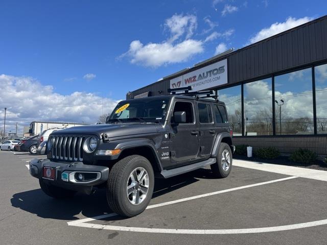 2020 Jeep Wrangler Unlimited Sahara, available for sale in Stratford, Connecticut | Wiz Leasing Inc. Stratford, Connecticut