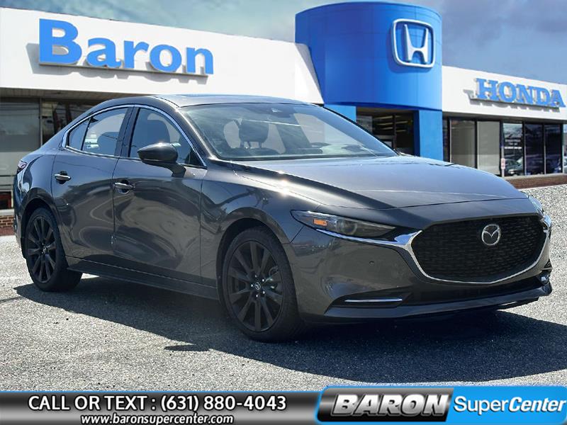 2021 Mazda Mazda3 Sedan Premium Plus, available for sale in Patchogue, New York | Baron Supercenter. Patchogue, New York