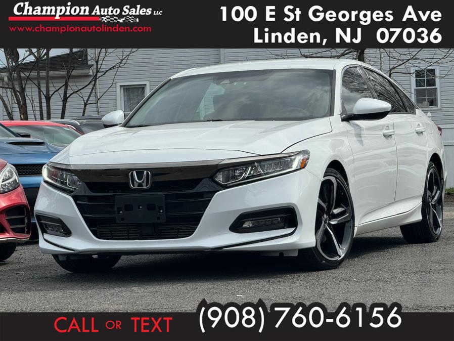 2020 Honda Accord Sedan Sport 1.5T CVT, available for sale in Linden, New Jersey | Champion Used Auto Sales. Linden, New Jersey
