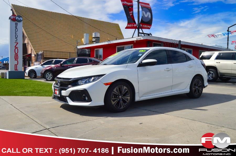 2017 Honda Civic Hatchback EX CVT, available for sale in Moreno Valley, California | Fusion Motors Inc. Moreno Valley, California