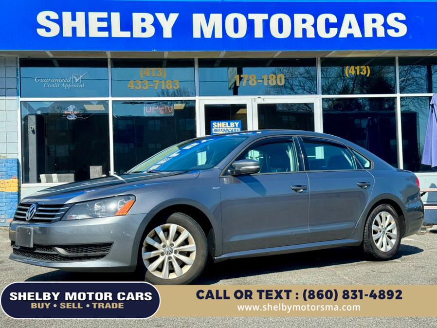 2014 Volkswagen Passat 4dr Sdn 1.8T Auto Wolfsburg Ed PZEV, available for sale in Springfield, Massachusetts | Shelby Motor Cars. Springfield, Massachusetts