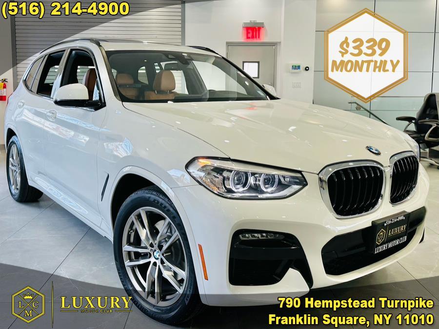 2020 BMW X3 xDrive30i Sports Activity Vehicle, available for sale in Franklin Square, New York | Luxury Motor Club. Franklin Square, New York