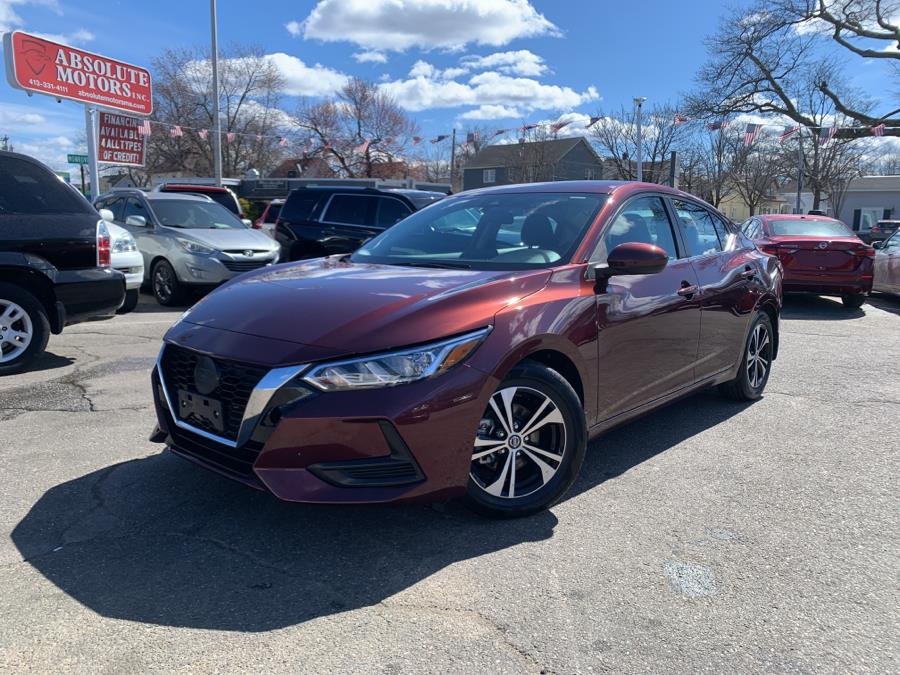 2021 Nissan Sentra SV CVT, available for sale in Springfield, Massachusetts | Absolute Motors Inc. Springfield, Massachusetts