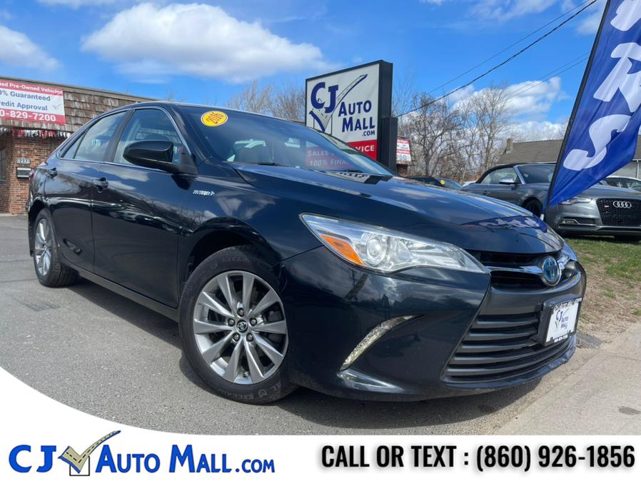 2016 Toyota Camry Hybrid 4dr Sdn XLE (Natl), available for sale in Bristol, Connecticut | CJ Auto Mall. Bristol, Connecticut