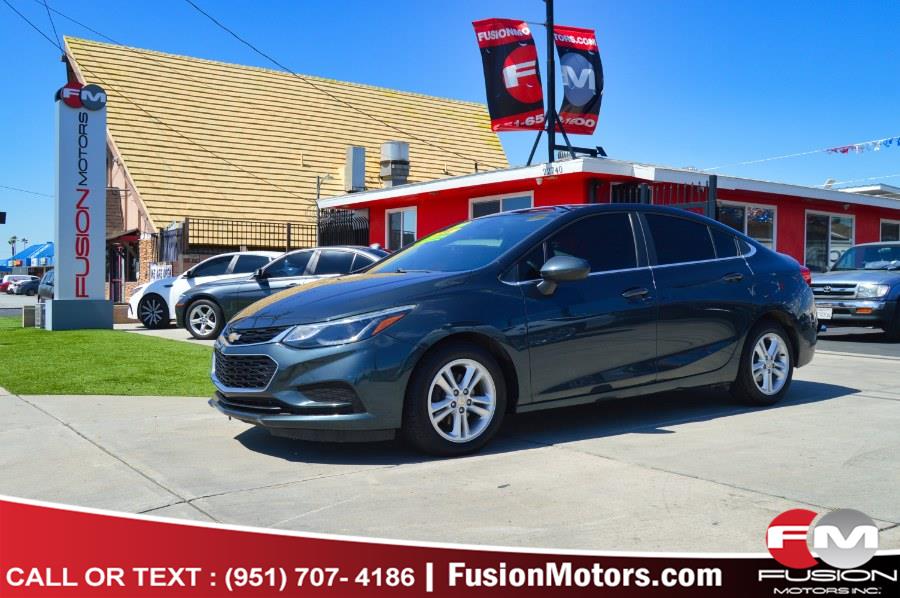 2018 Chevrolet Cruze 4dr Sdn 1.4L LT w/1SD, available for sale in Moreno Valley, California | Fusion Motors Inc. Moreno Valley, California