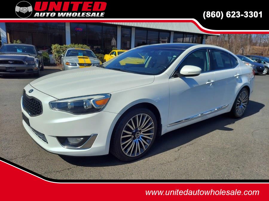 2015 Kia Cadenza 4dr Sdn Premium, available for sale in East Windsor, Connecticut | United Auto Sales of E Windsor, Inc. East Windsor, Connecticut