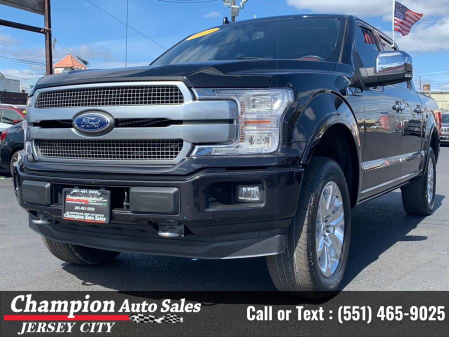 2019 Ford F-150 Platinum 4WD SuperCrew 5.5'' Box, available for sale in Jersey City, New Jersey | Champion Auto Sales. Jersey City, New Jersey