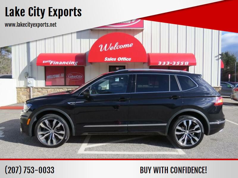 2019 Volkswagen Tiguan SEL Premium R Line 4Motion AWD 4dr SUV, available for sale in Auburn, Maine | Lake City Exports Inc. Auburn, Maine
