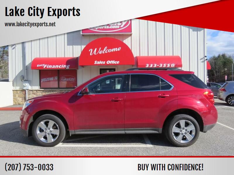 2013 Chevrolet Equinox LT AWD 4dr SUV w/ 2LT, available for sale in Auburn, Maine | Lake City Exports Inc. Auburn, Maine