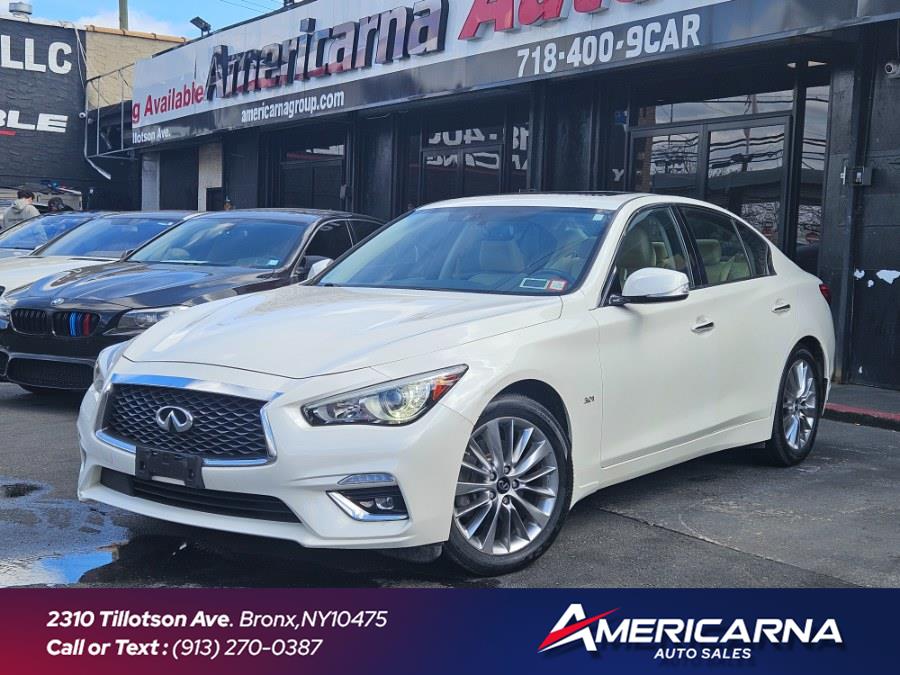 2019 INFINITI Q50 3.0t LUXE AWD, available for sale in Bronx, New York | Americarna Auto Sales LLC. Bronx, New York