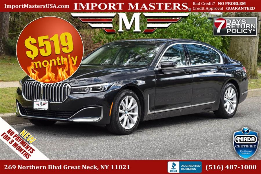 2021 BMW 7 Series 740i xDrive AWD 4dr Sedan, available for sale in Great Neck, New York | Camy Cars. Great Neck, New York