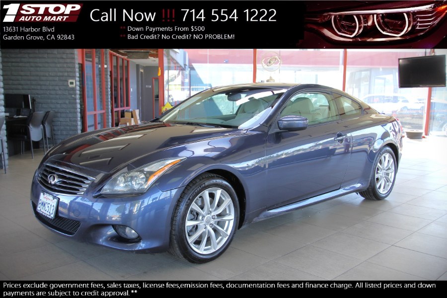 Used 2011 Infiniti G37 Coupe in Garden Grove, California | 1 Stop Auto Mart Inc.. Garden Grove, California