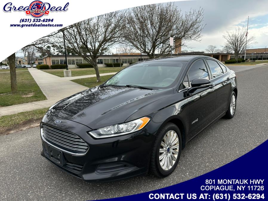Used Ford Fusion 4dr Sdn SE Hybrid FWD 2014 | Great Deal Motors. Copiague, New York