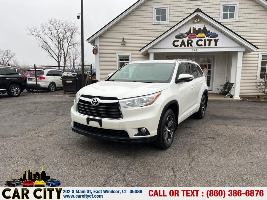 2016 Toyota Highlander AWD 4dr V6 XLE (Natl), available for sale in East Windsor, Connecticut | Car City LLC. East Windsor, Connecticut