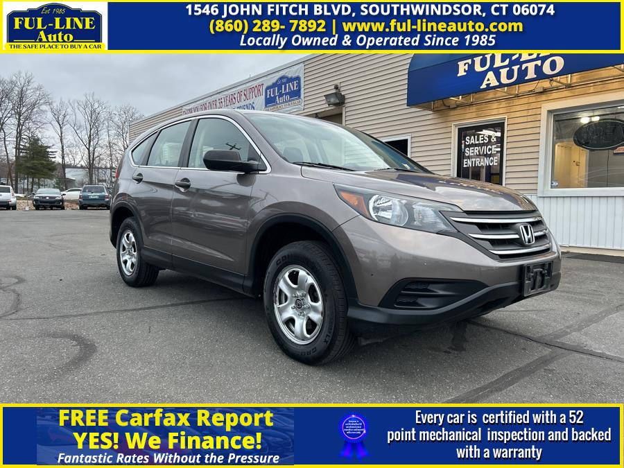 2012 Honda CR-V 4WD 5dr LX, available for sale in South Windsor , Connecticut | Ful-line Auto LLC. South Windsor , Connecticut