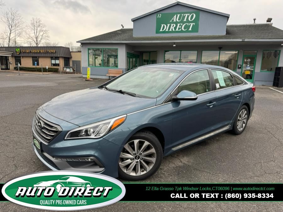 2015 Hyundai Sonata 4dr Sdn 2.4L Limited, available for sale in Windsor Locks, Connecticut | Auto Direct LLC. Windsor Locks, Connecticut
