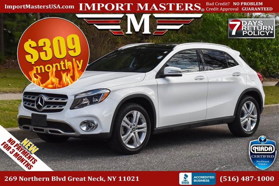 Used 2018 Mercedes-benz Gla in Great Neck, New York | Camy Cars. Great Neck, New York