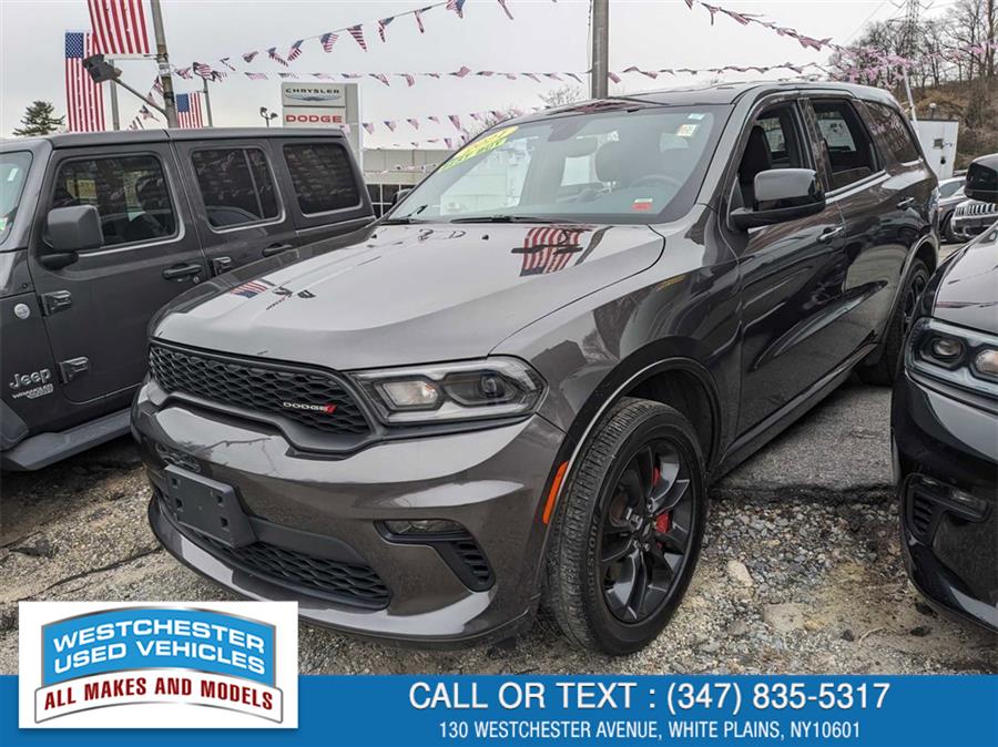 2021 Dodge Durango GT Plus, available for sale in White Plains, New York | Apex Westchester Used Vehicles. White Plains, New York