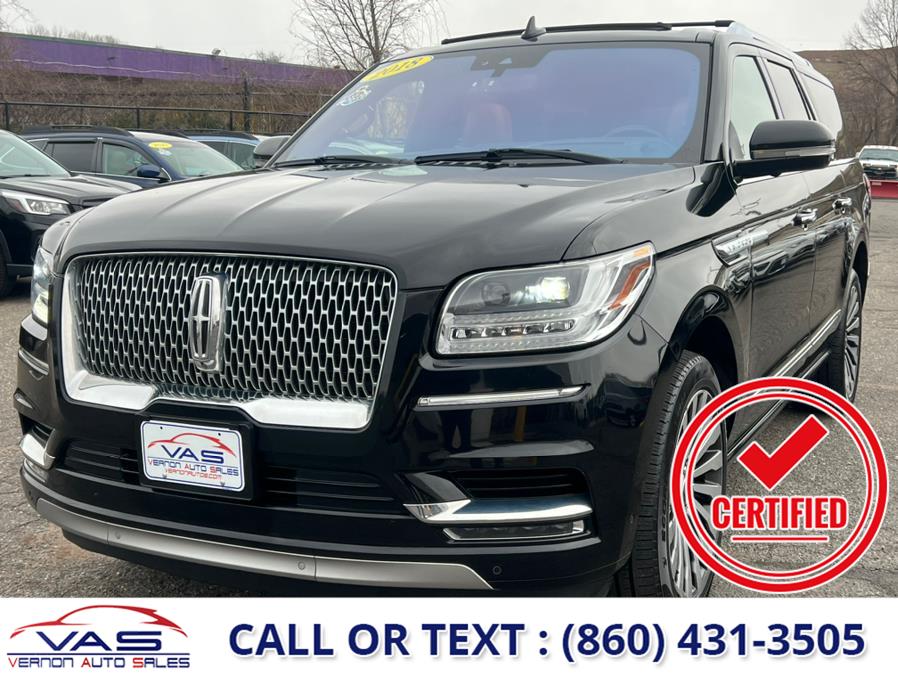 2018 Lincoln Navigator L 4x4 Reserve, available for sale in Manchester, Connecticut | Vernon Auto Sale & Service. Manchester, Connecticut
