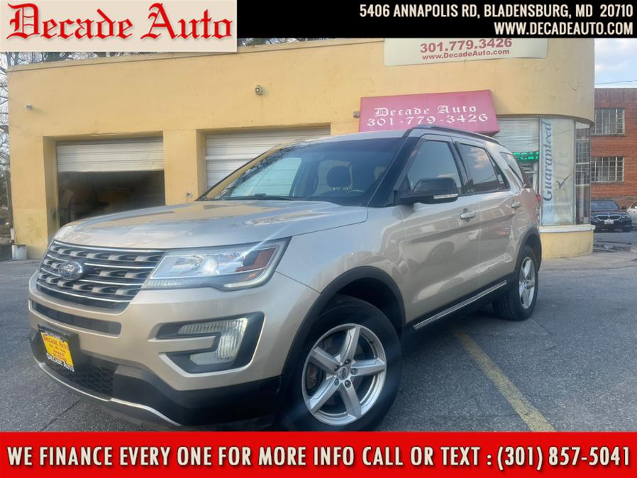 2017 Ford Explorer XLT 4WD, available for sale in Bladensburg, Maryland | Decade Auto. Bladensburg, Maryland