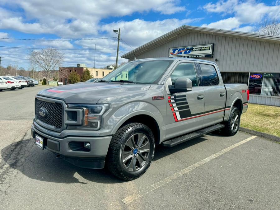 2018 Ford F-150 LARIAT 4WD SuperCrew 5.5'' Box, available for sale in Berlin, Connecticut | Tru Auto Mall. Berlin, Connecticut