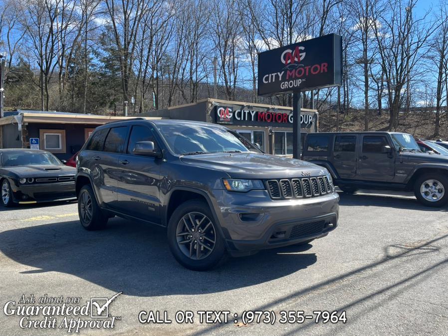 2016 Jeep Grand Cherokee 4WD 4dr Laredo 75th Anniversary 4WD, available for sale in Haskell, New Jersey | City Motor Group Inc.. Haskell, New Jersey
