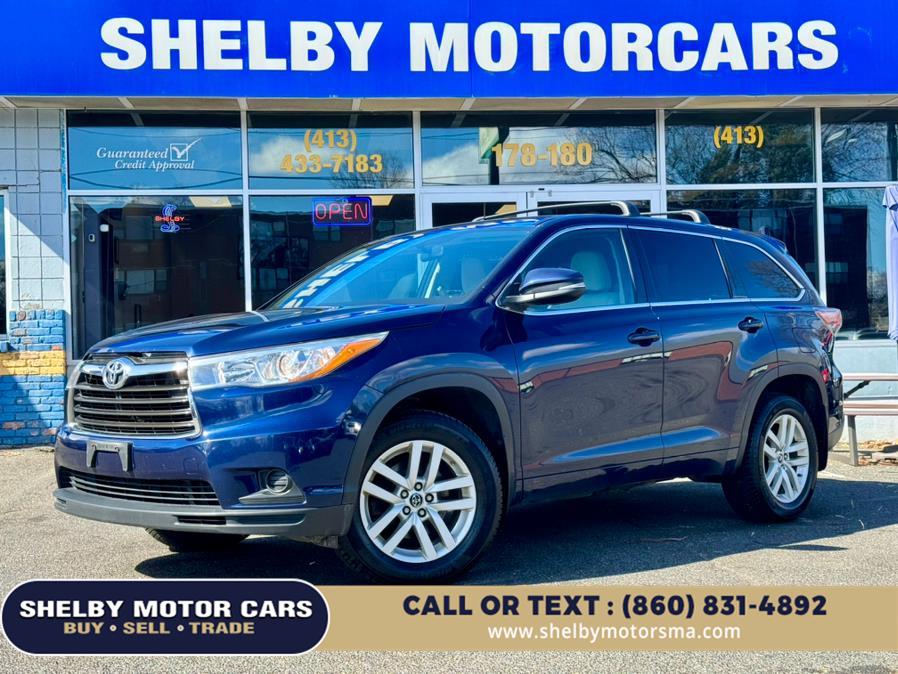 2016 Toyota Highlander AWD 4dr V6 LE Plus (Natl), available for sale in Springfield, Massachusetts | Shelby Motor Cars. Springfield, Massachusetts