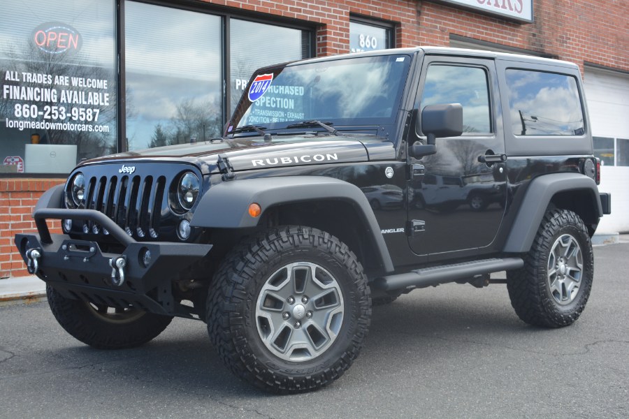 2014 Jeep Wrangler 4WD 2dr Rubicon, available for sale in ENFIELD, Connecticut | Longmeadow Motor Cars. ENFIELD, Connecticut