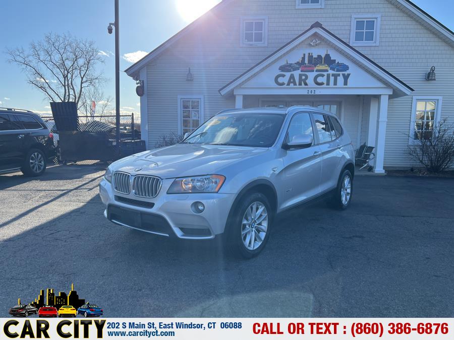 2014 BMW X3 AWD 4dr xDrive28i, available for sale in East Windsor, Connecticut | Car City LLC. East Windsor, Connecticut