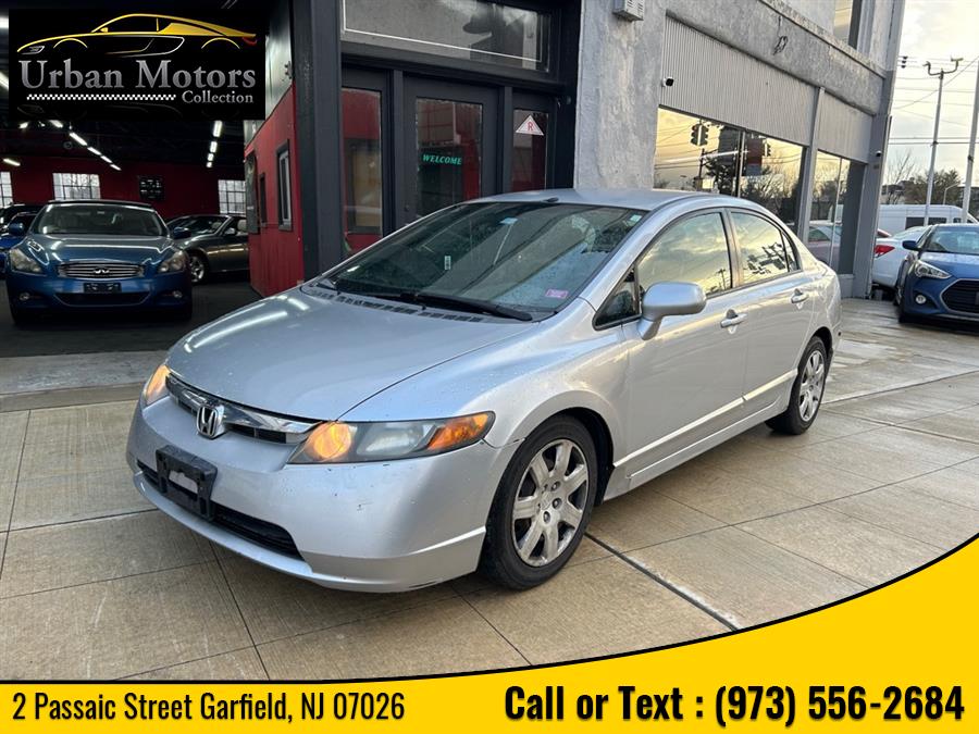 2007 Honda Civic Sdn LX, available for sale in Garfield, New Jersey | Urban Motors Collection. Garfield, New Jersey