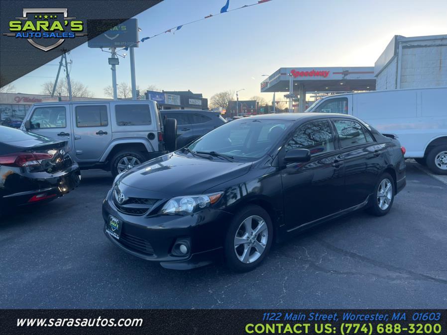 2013 Toyota Corolla 4dr Sdn Auto S, available for sale in Worcester, Massachusetts | Sara's Auto Sales. Worcester, Massachusetts
