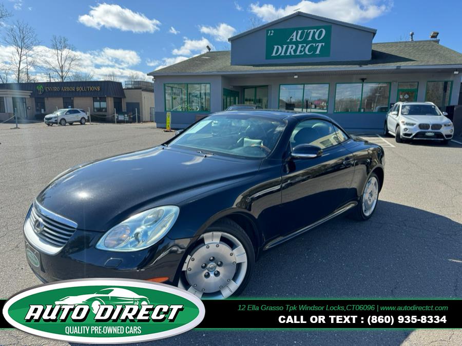 2002 Lexus SC 430 2dr Convertible, available for sale in Windsor Locks, Connecticut | Auto Direct LLC. Windsor Locks, Connecticut