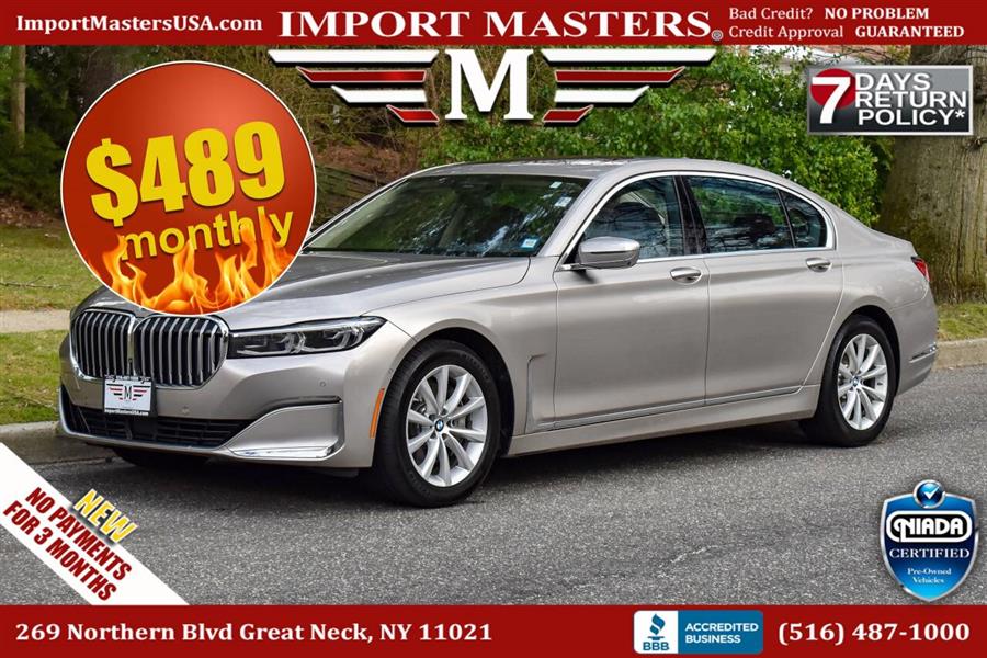 2020 BMW 7 Series 740i xDrive AWD 4dr Sedan, available for sale in Great Neck, New York | Camy Cars. Great Neck, New York