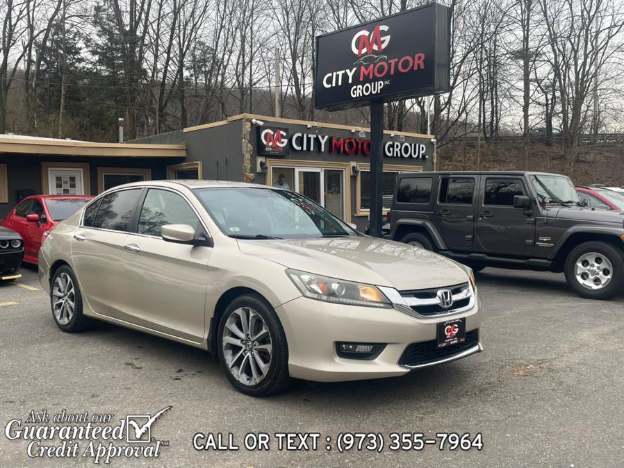 2014 Honda Accord Sedan 4dr I4 CVT Sport, available for sale in Haskell, New Jersey | City Motor Group Inc.. Haskell, New Jersey