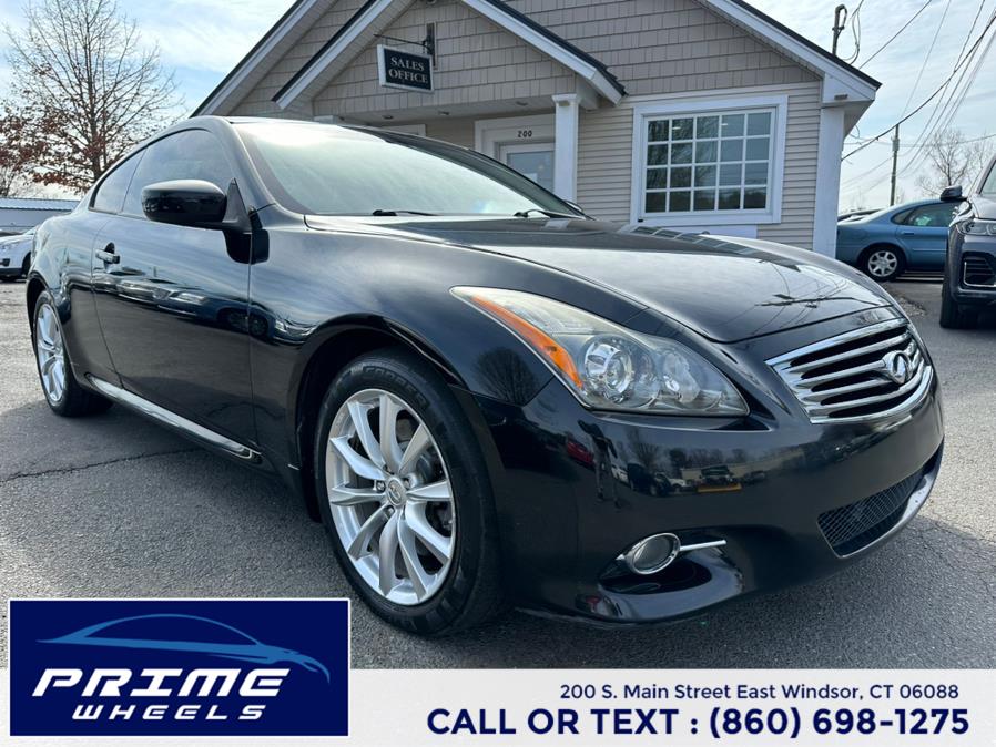 Used 2013 Infiniti G37 Coupe in East Windsor, Connecticut | Prime Wheels. East Windsor, Connecticut