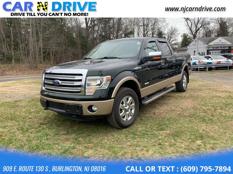2013 Ford F-150 Lariat SuperCrew 5.5-ft. Bed 4WD, available for sale in Burlington, New Jersey | Car N Drive. Burlington, New Jersey