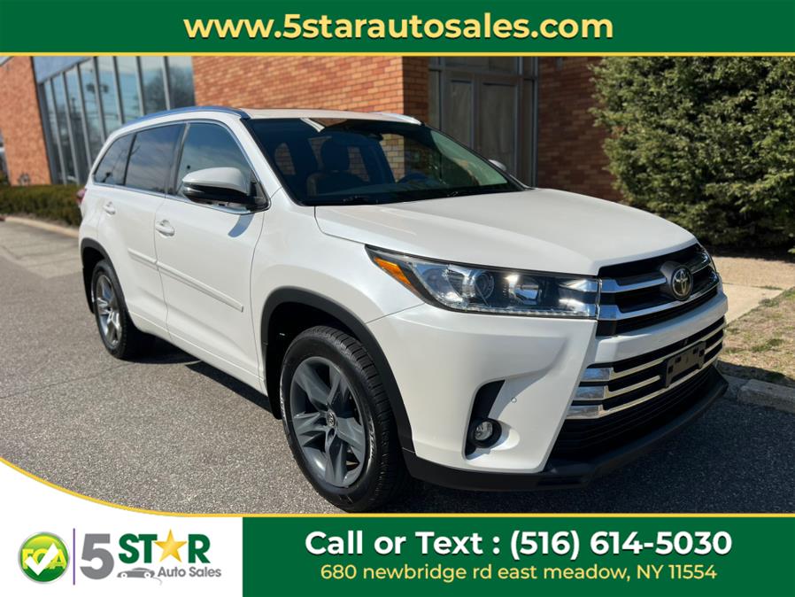 2019 Toyota Highlander Limited V6 AWD (Natl), available for sale in East Meadow, New York | 5 Star Auto Sales Inc. East Meadow, New York 2019 Toyota Highlander Limited V6 AWD (Natl), available for sale in East Meadow, New York | 5 Star Auto Sales Inc. East Meadow, New York