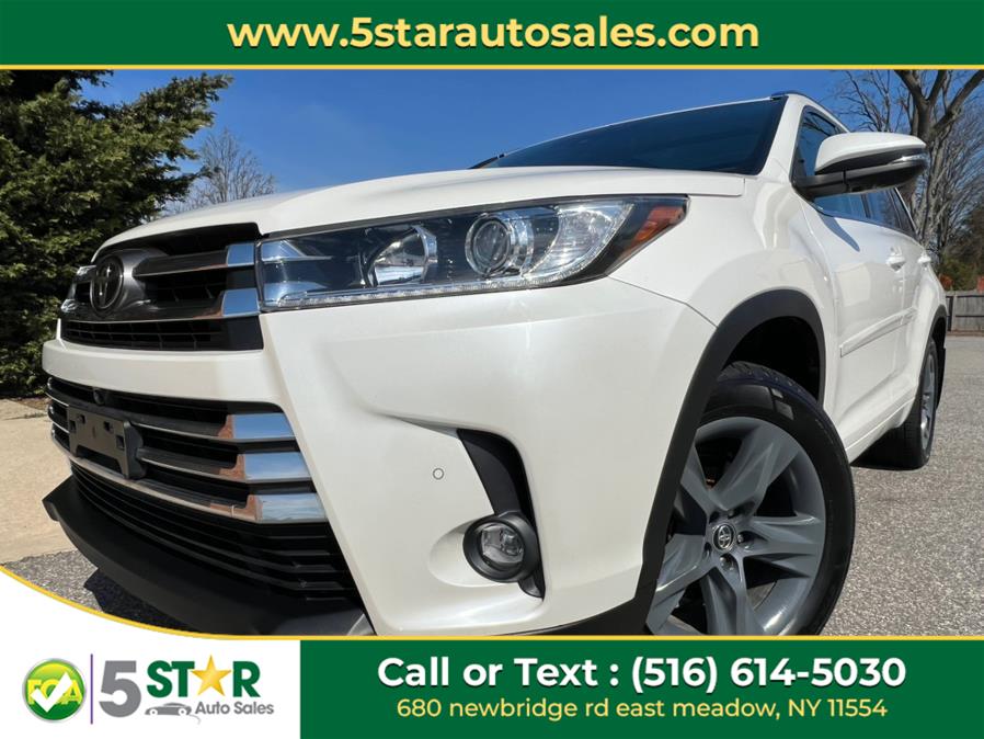 2019 Toyota Highlander Limited V6 AWD (Natl), available for sale in East Meadow, New York | 5 Star Auto Sales Inc. East Meadow, New York 2019 Toyota Highlander Limited V6 AWD (Natl), available for sale in East Meadow, New York | 5 Star Auto Sales Inc. East Meadow, New York